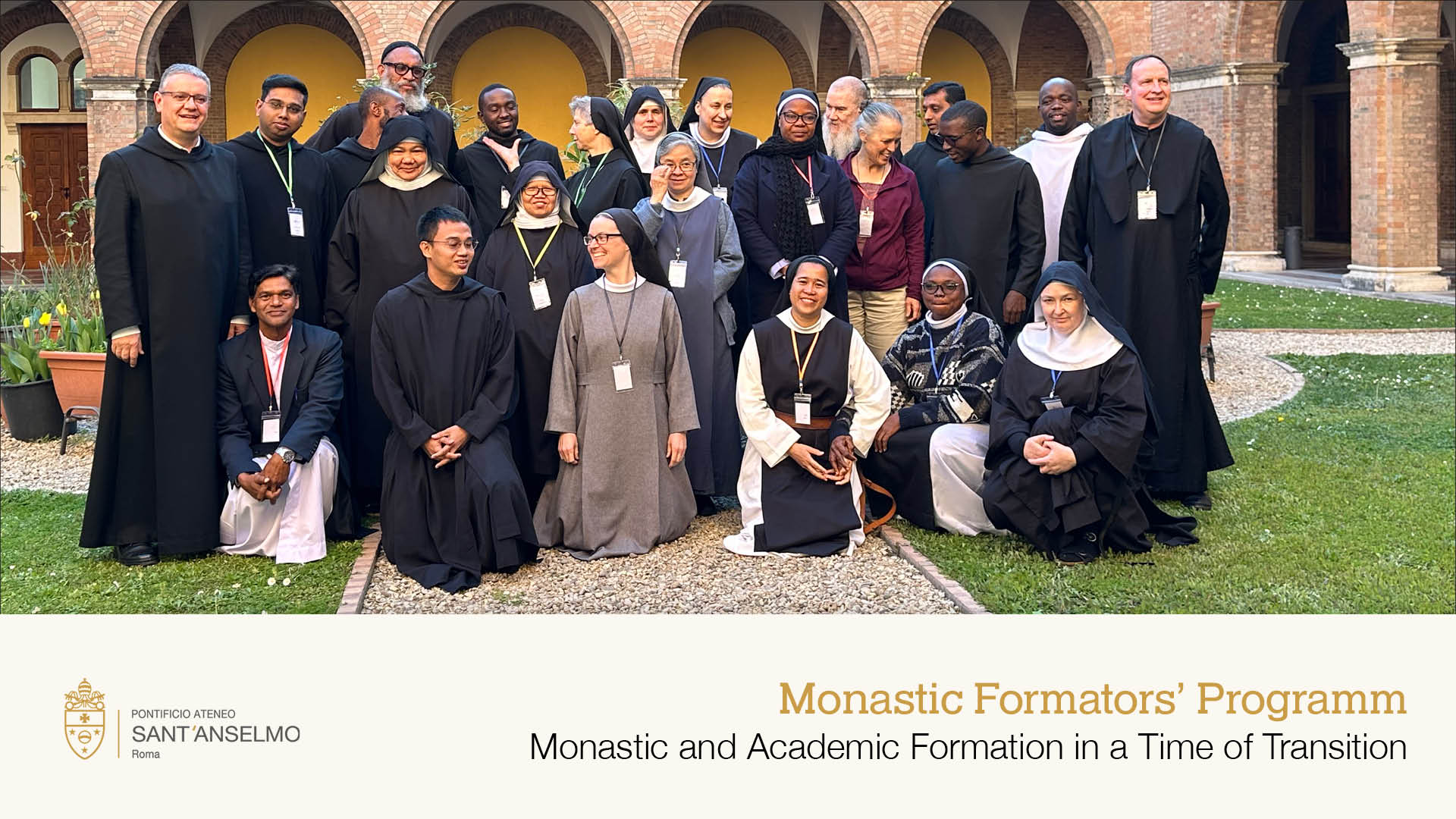 Il Rettore Magnifico relatore al Monastic Formators’ Programm