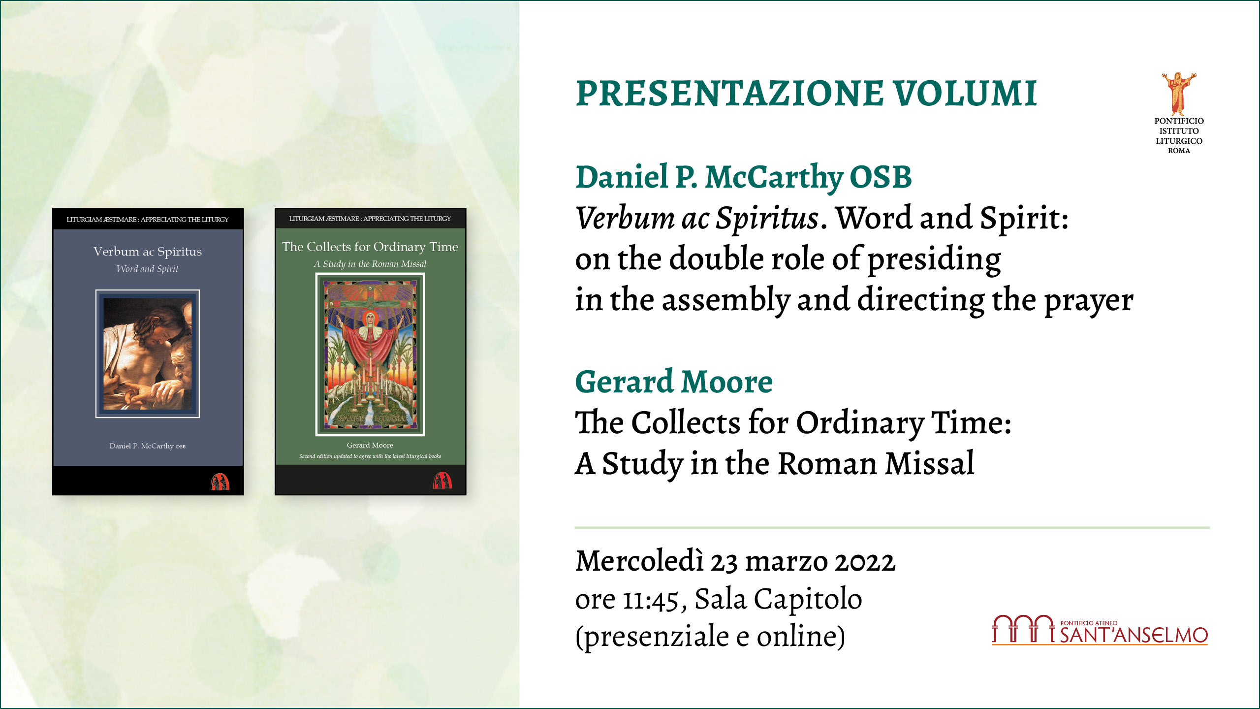 22.03.23 McCarhy Presentazione Social