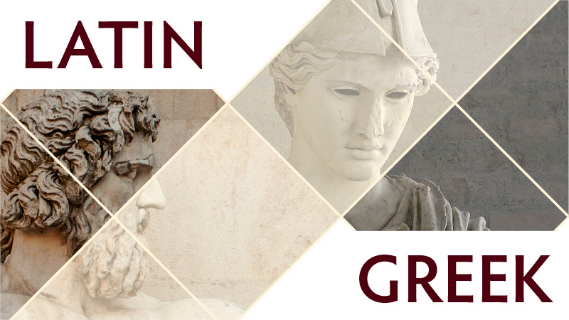 Latin and Greek in English in Rome