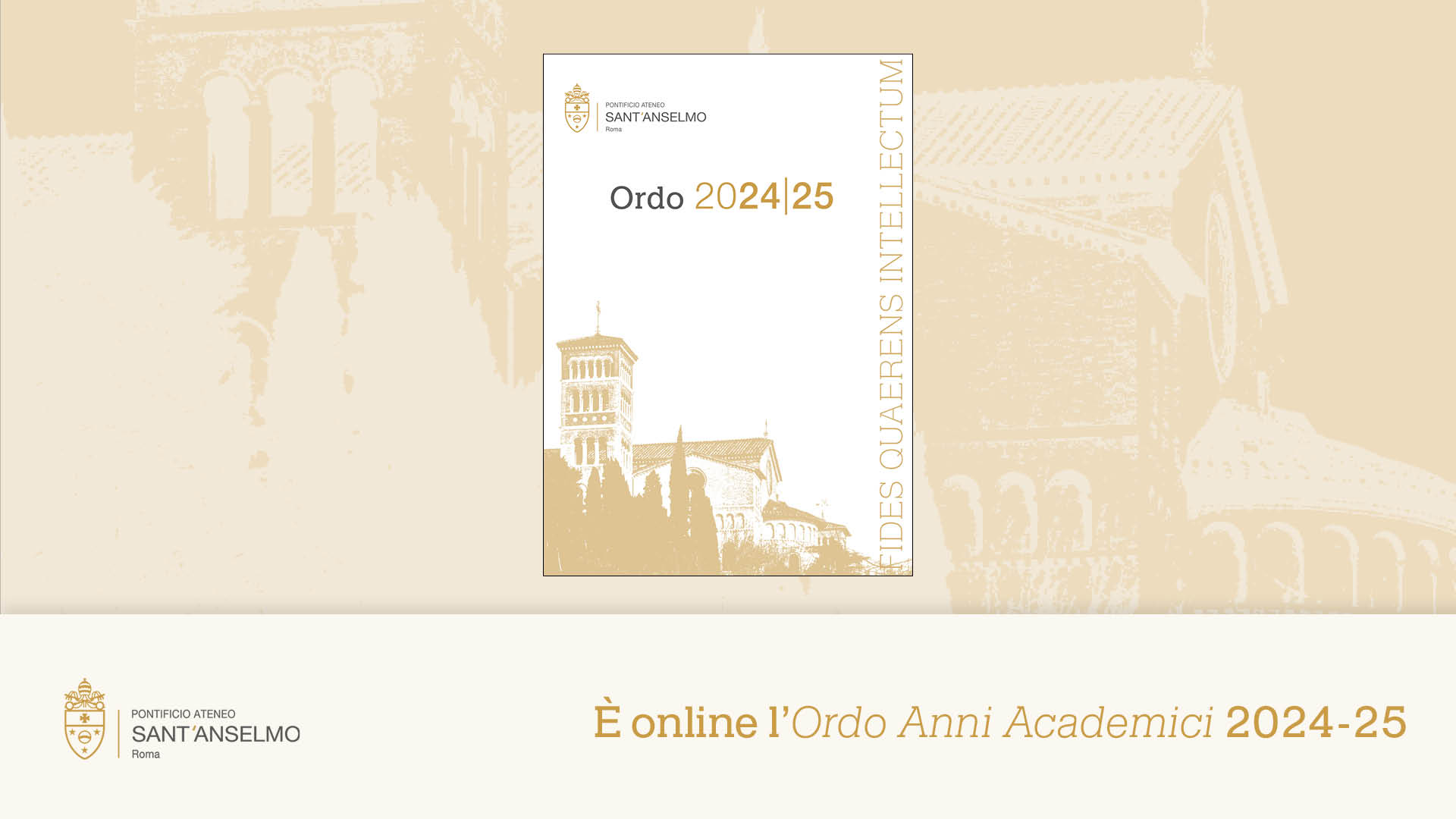 Ordo anni academici 2024-2025