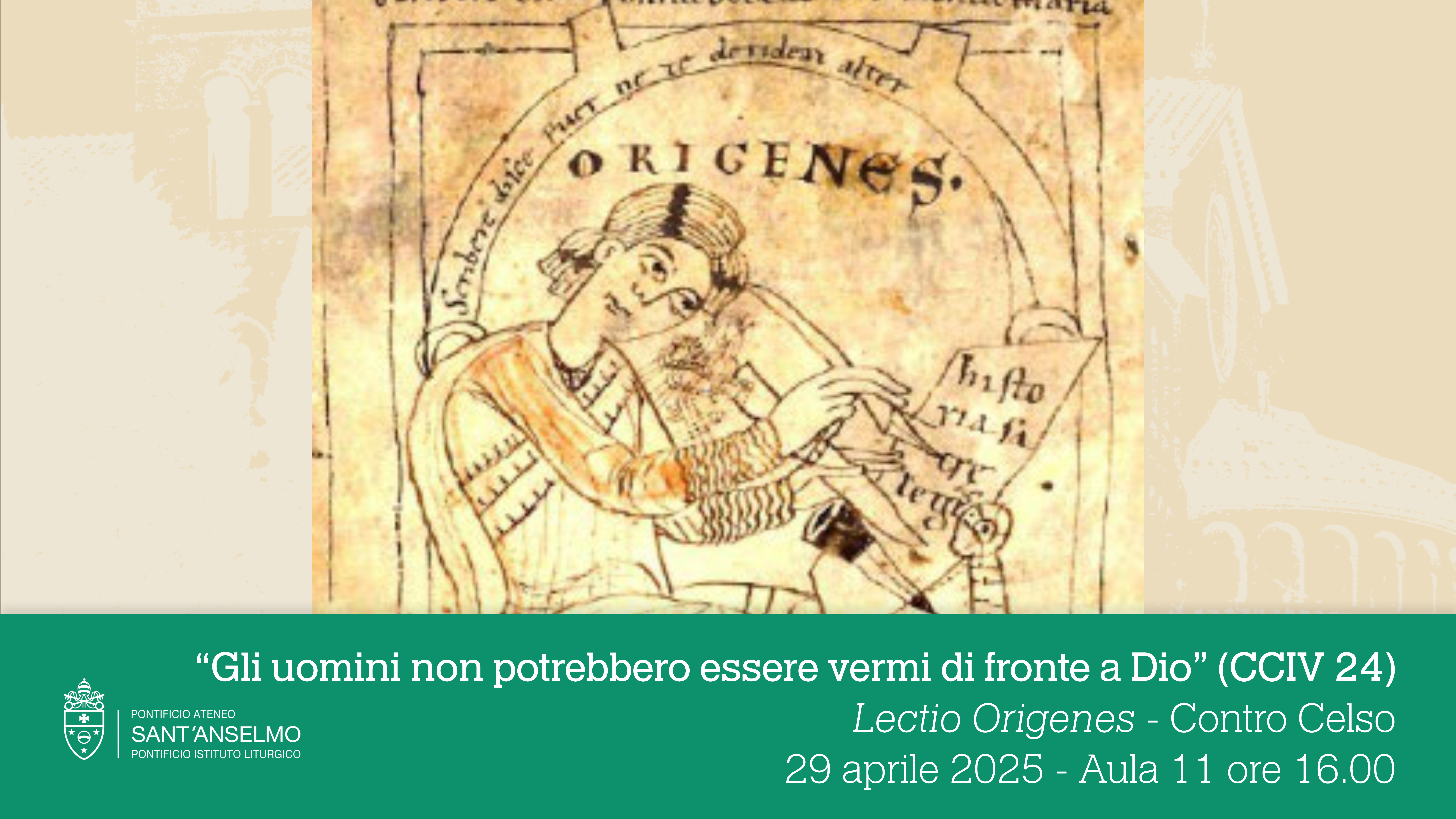 Lectio Origenis 2024-2025