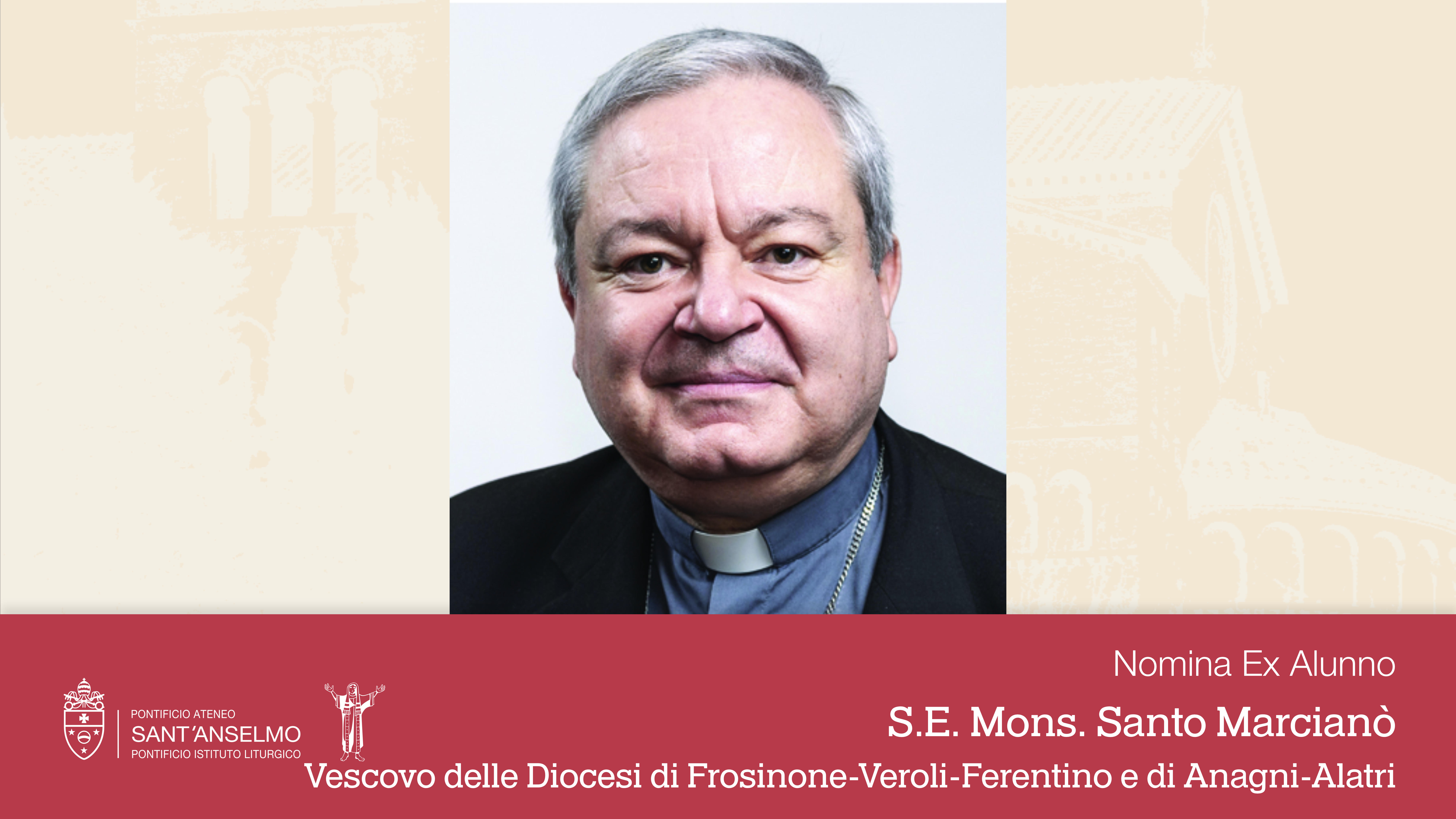 Nomina Ex-Alunno: Vescovo della Diocesi di Frosinone - Veroli - Ferentino