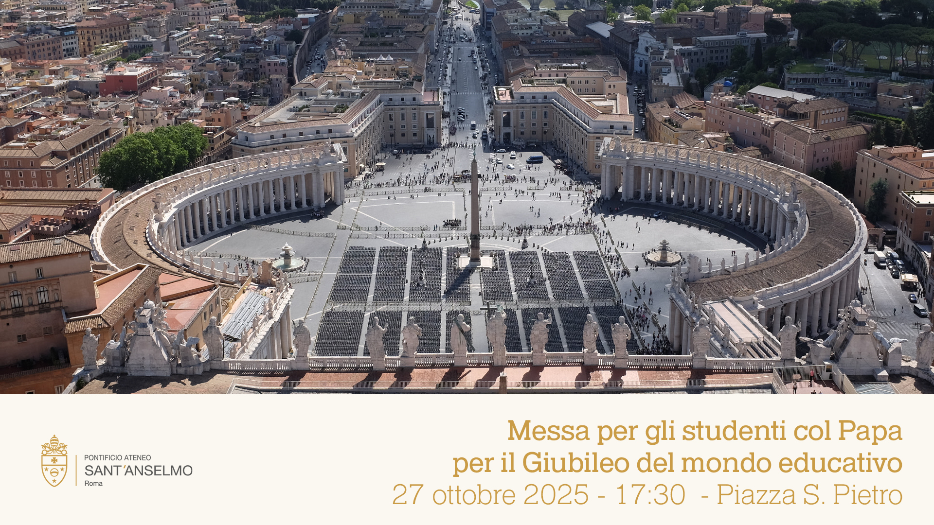 Messa per gli studenti col Papa per il Giubileo del mondo educativo