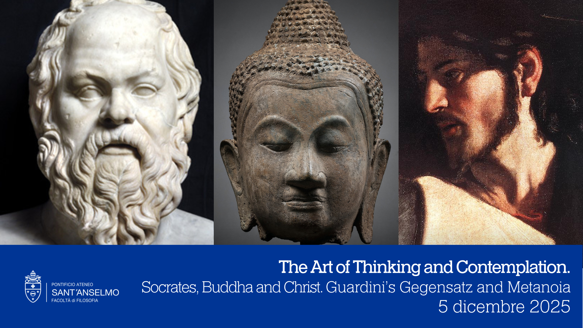 5 Dicembre: Focus su Guardini, Socrate, Buddha e Cristo in Aula Magna