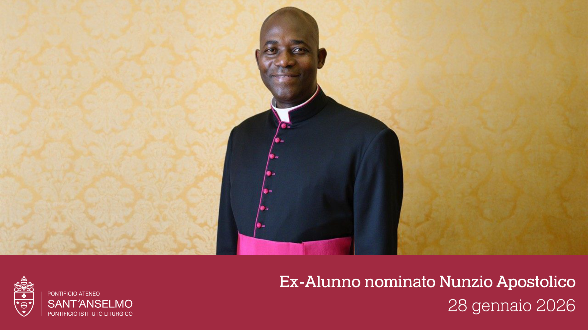 Nomina Ex-Alunno: Nunzio Apostolico nella Repubblica del Congo