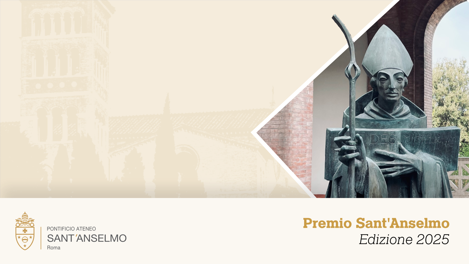 Giuseppe Pasqualotto vince il “Premio Sant’Anselmo” 