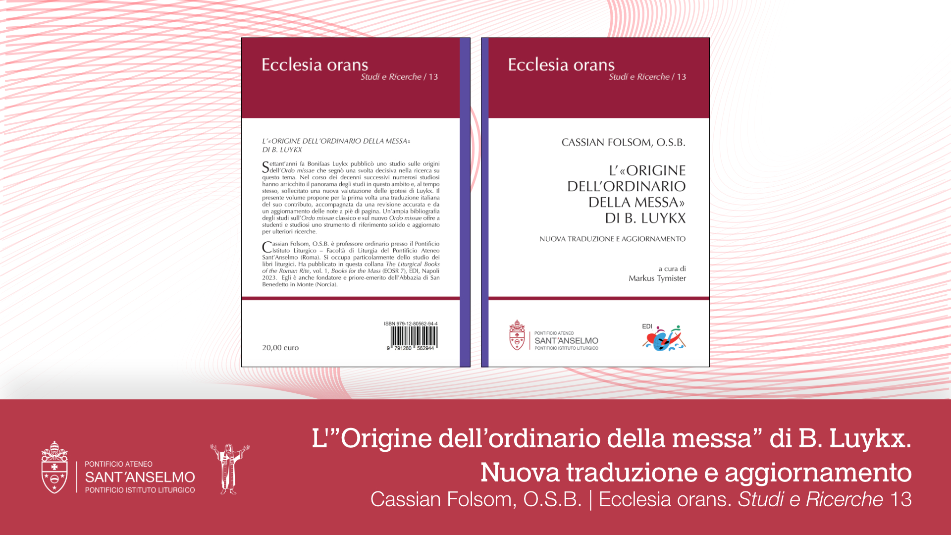 L'”Origine dell’ordinario della messa” di B. Luykx. Nuova traduzione e aggiornamento
