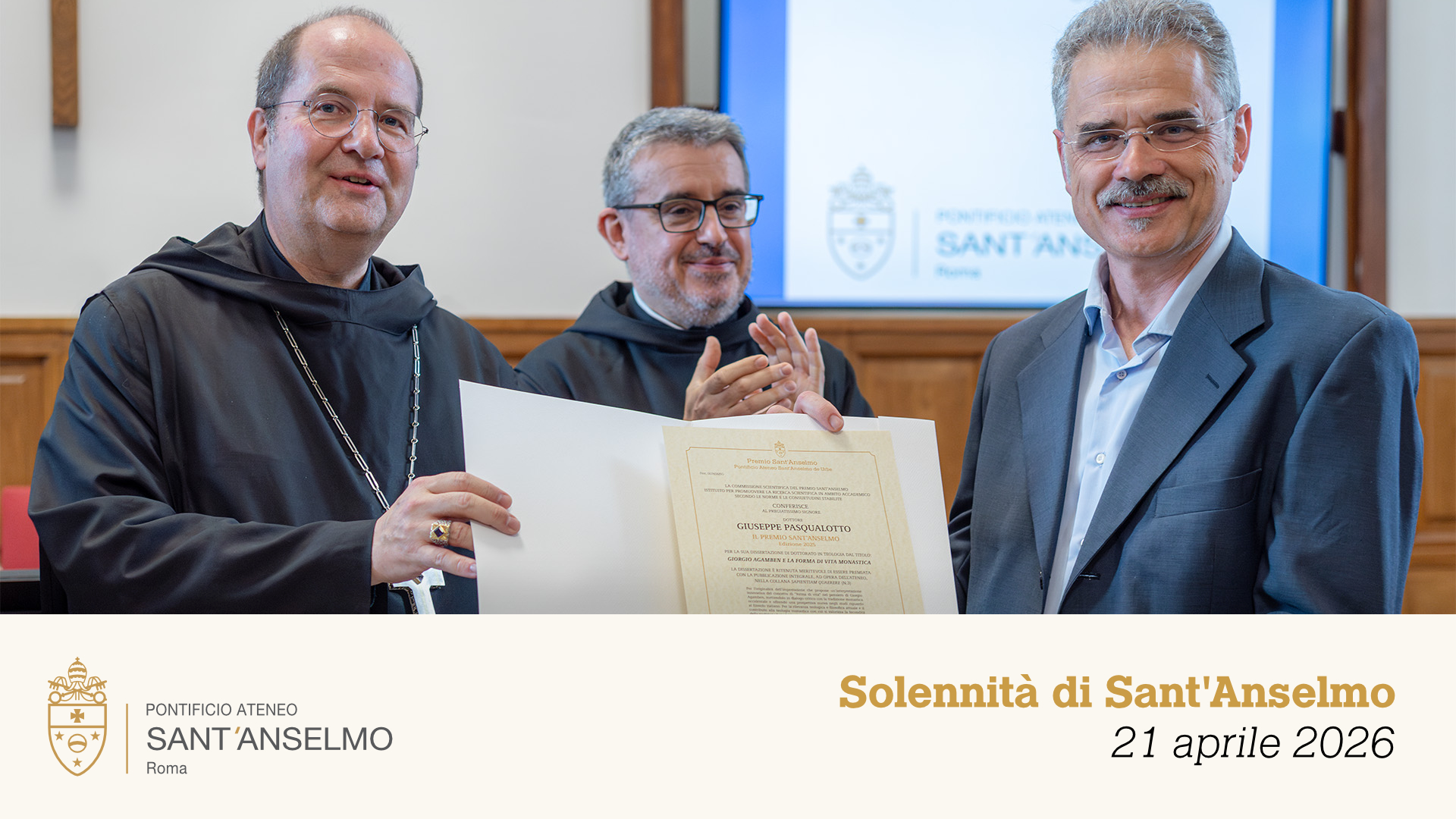 Solennità di Sant’Anselmo 2026