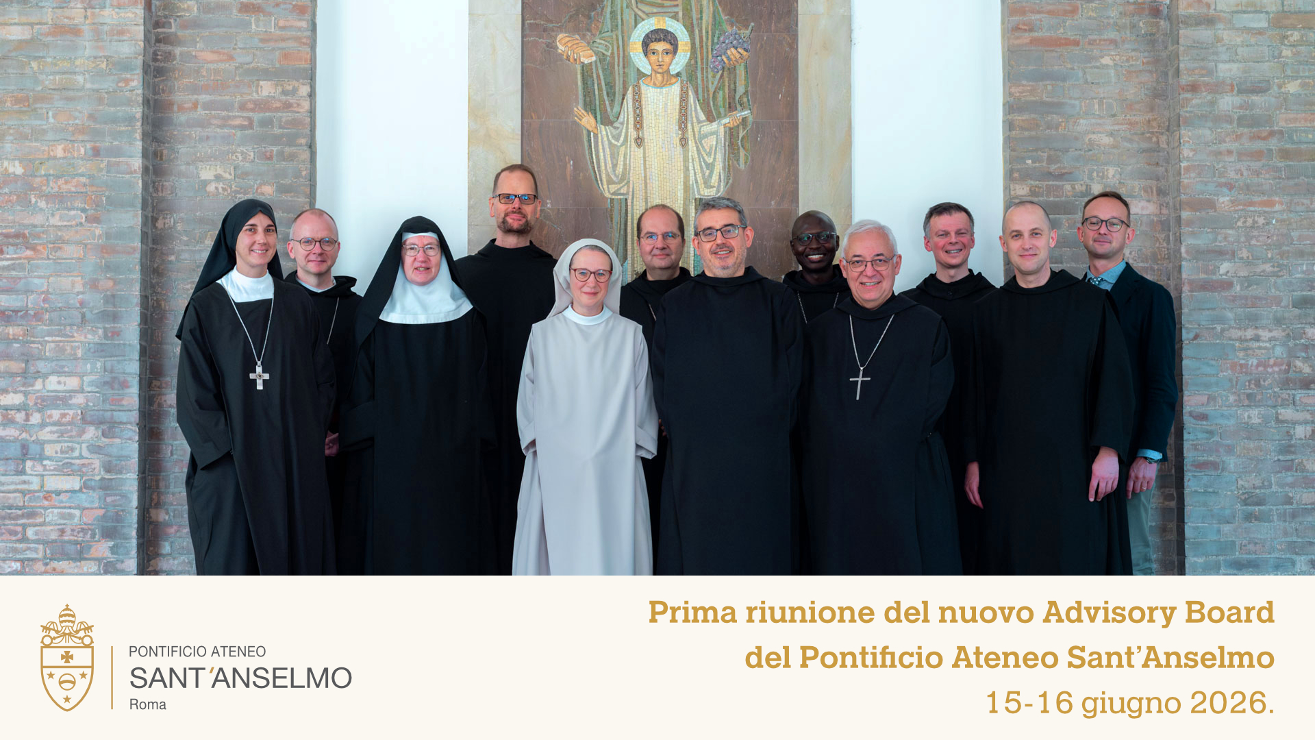 Prima riunione del nuovo Advisory Board del Pontificio Ateneo Sant’Anselmo