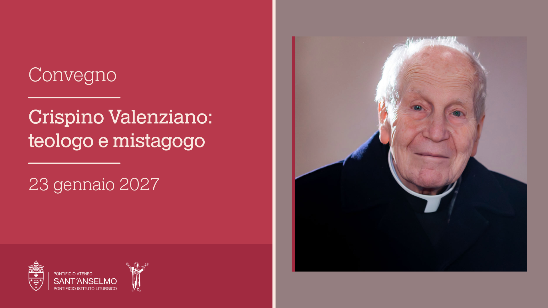 Convegno in memoria di Mons. Crispino Valenziano