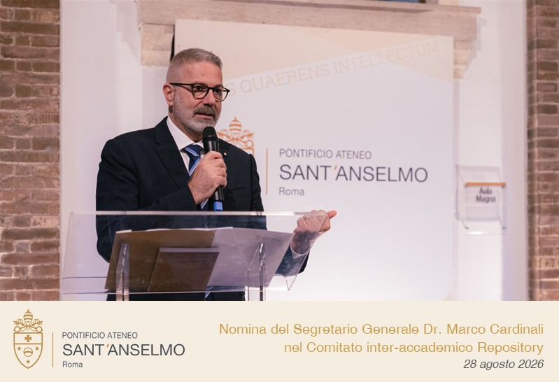 Nomina del Segretario Generale Dr. Marco Cardinali nel Comitato inter-accademico Repository