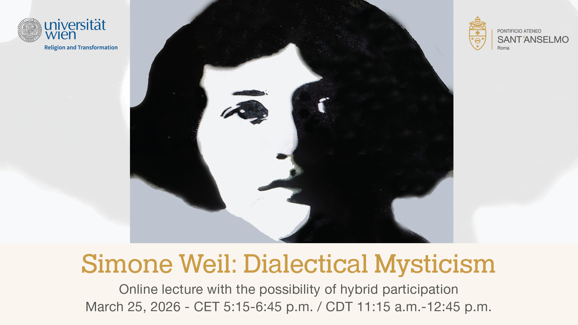 Online Lecture: Simone Weil – Dialectical Mysticism